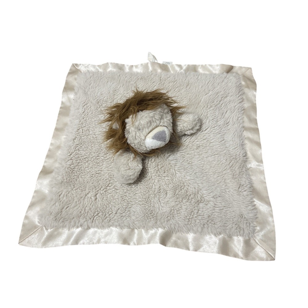 Cloud Island Lion Lovey Security Blanket Satin Trim & Bottom Target